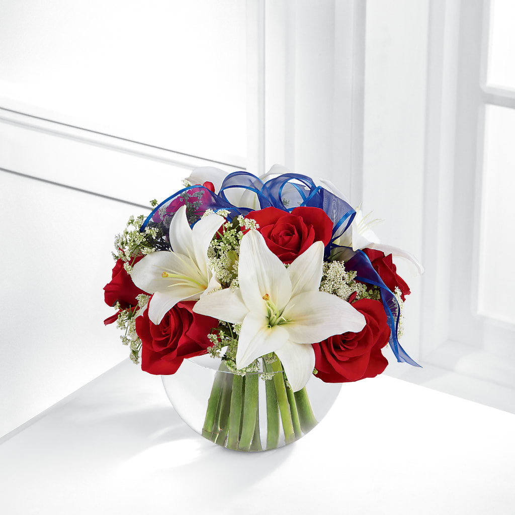Independence Bouquet – Tinys Flowers, Lansing IL