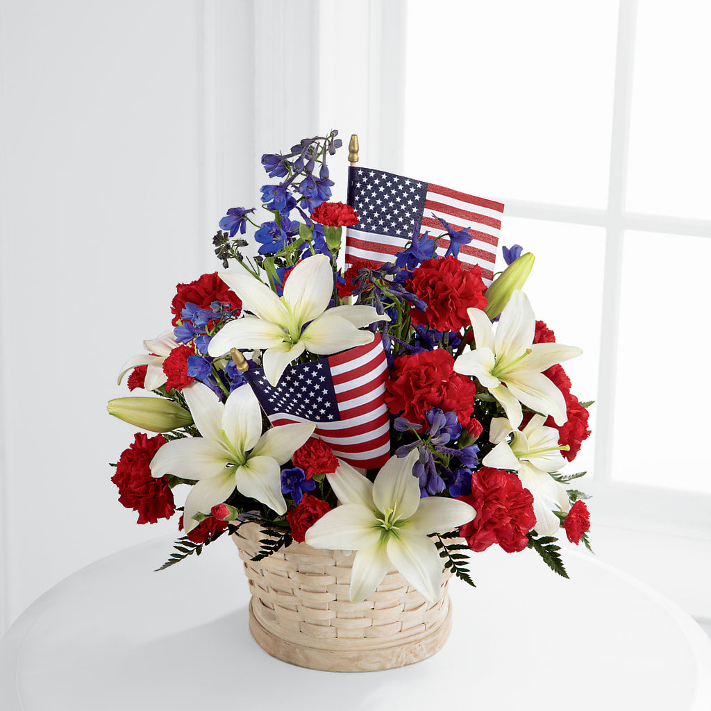 American Glory Bouquet – Tinys Flowers, Lansing IL