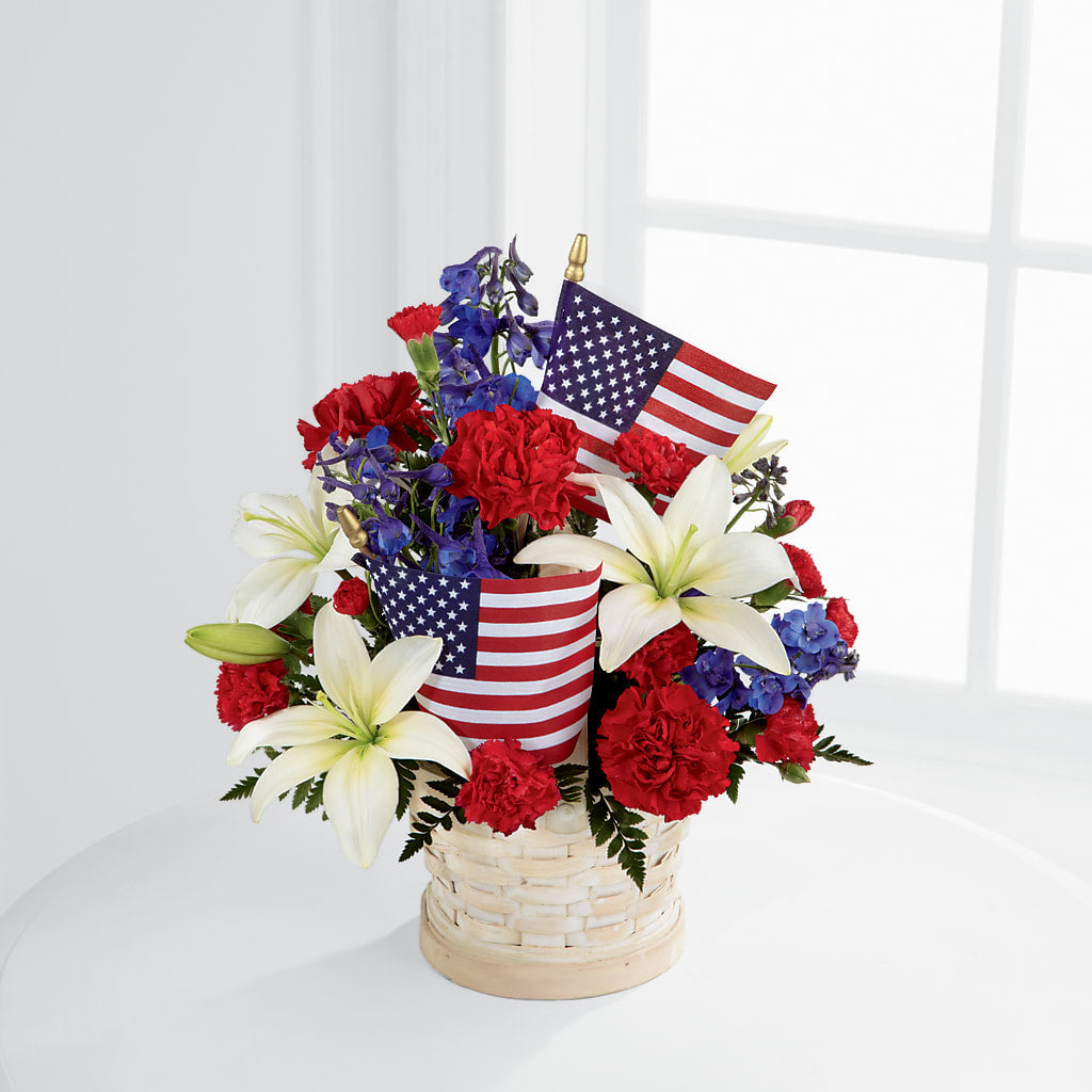 American Glory Bouquet – Tinys Flowers, Lansing IL