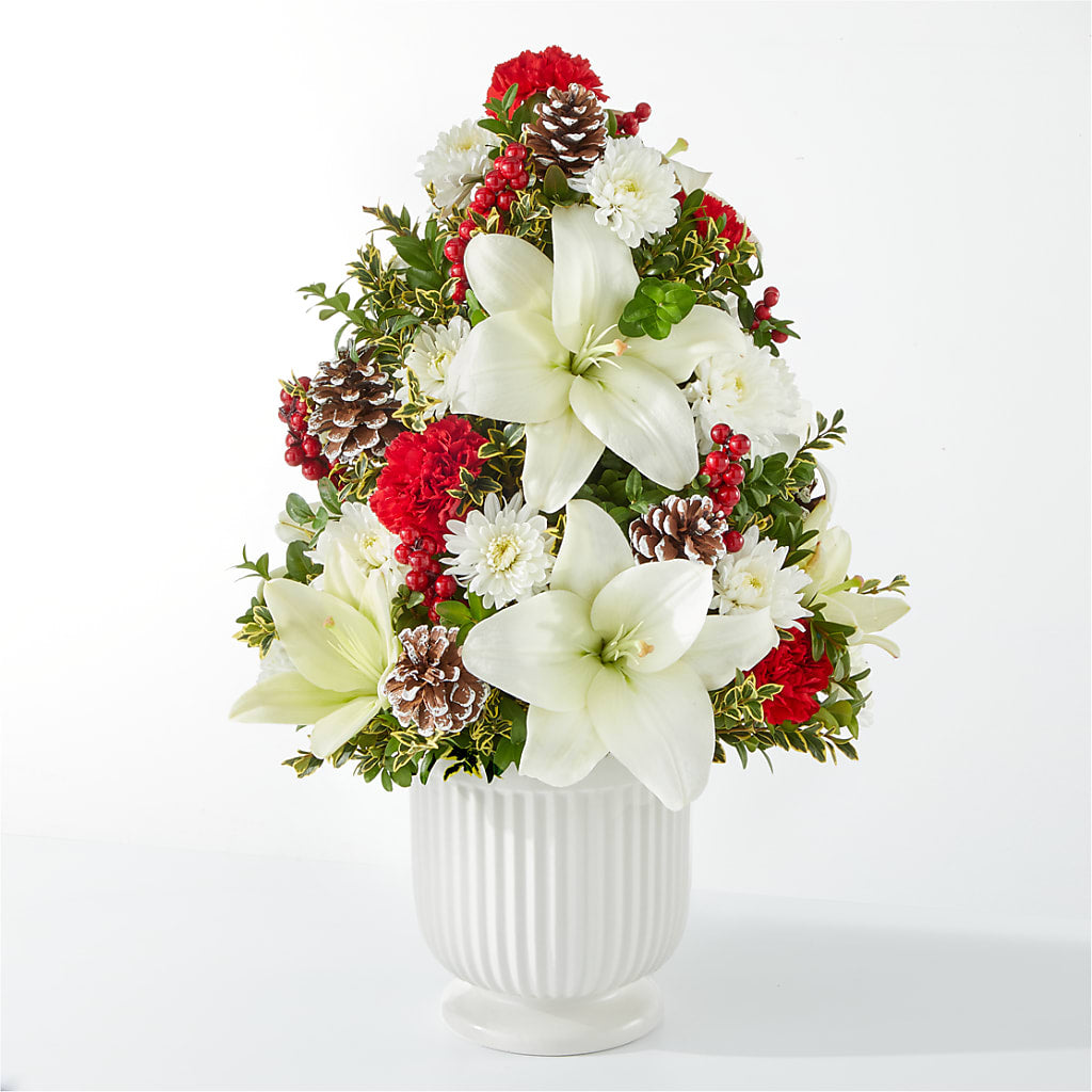 Festive Moments Tree – Tinys Flowers, Lansing IL