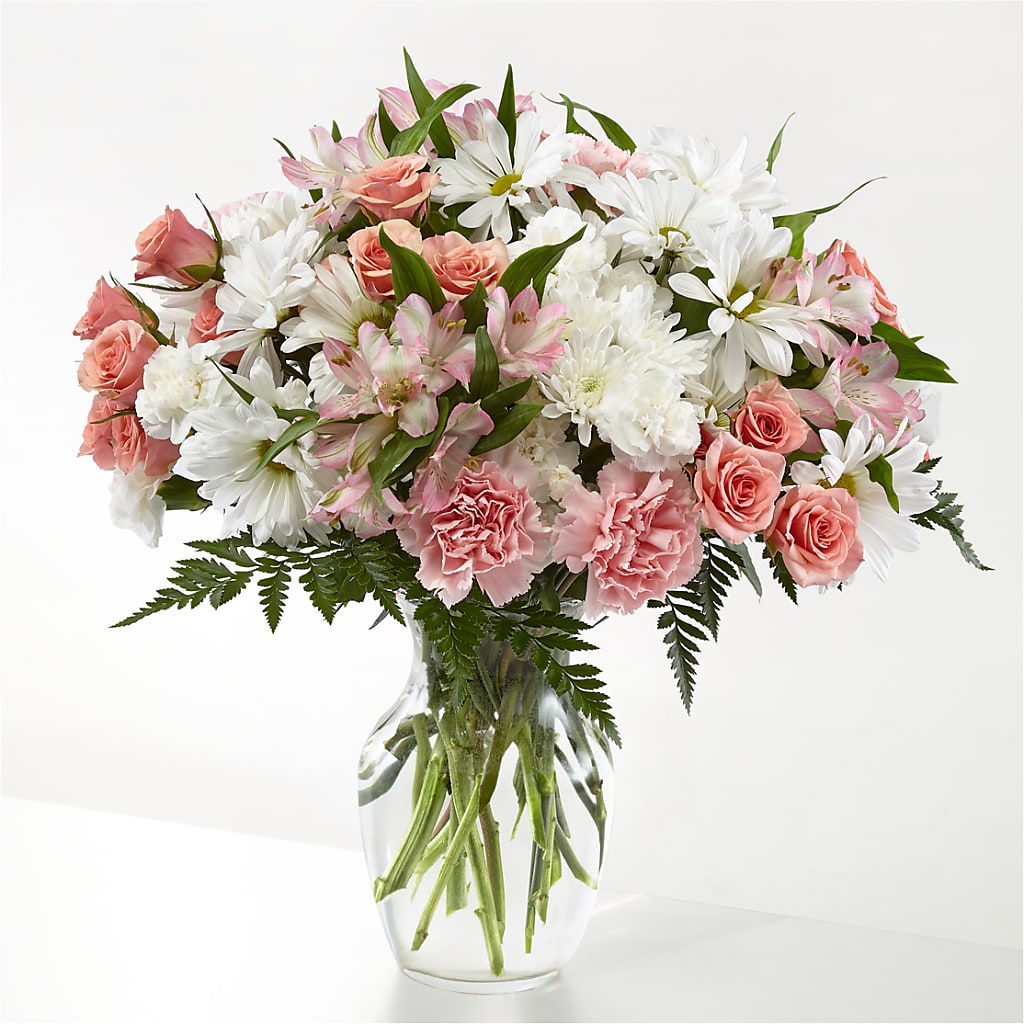 Blush Crush Bouquet – Tinys Flowers, Lansing IL