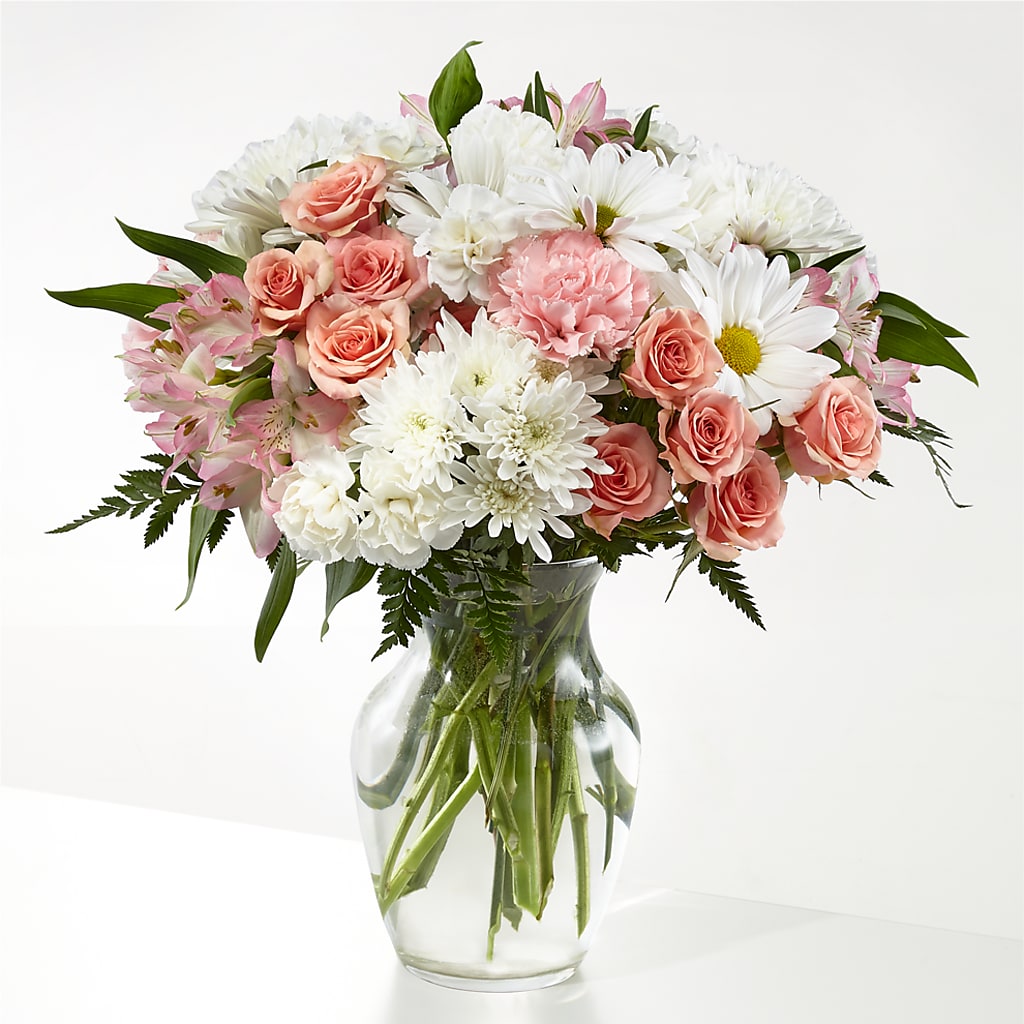 Blush Crush Bouquet – Tinys Flowers, Lansing IL
