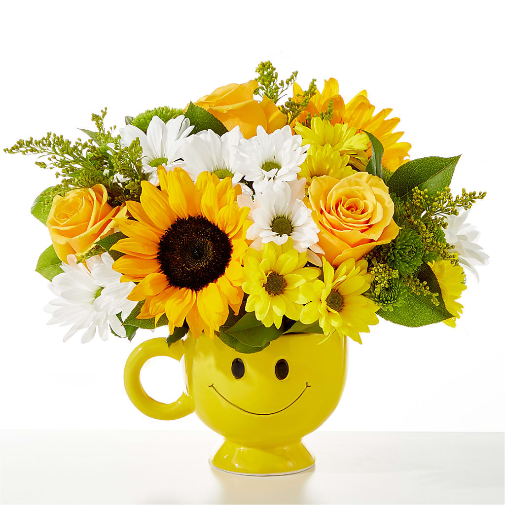 Be Happy Bouquet – Tinys Flowers, Lansing IL