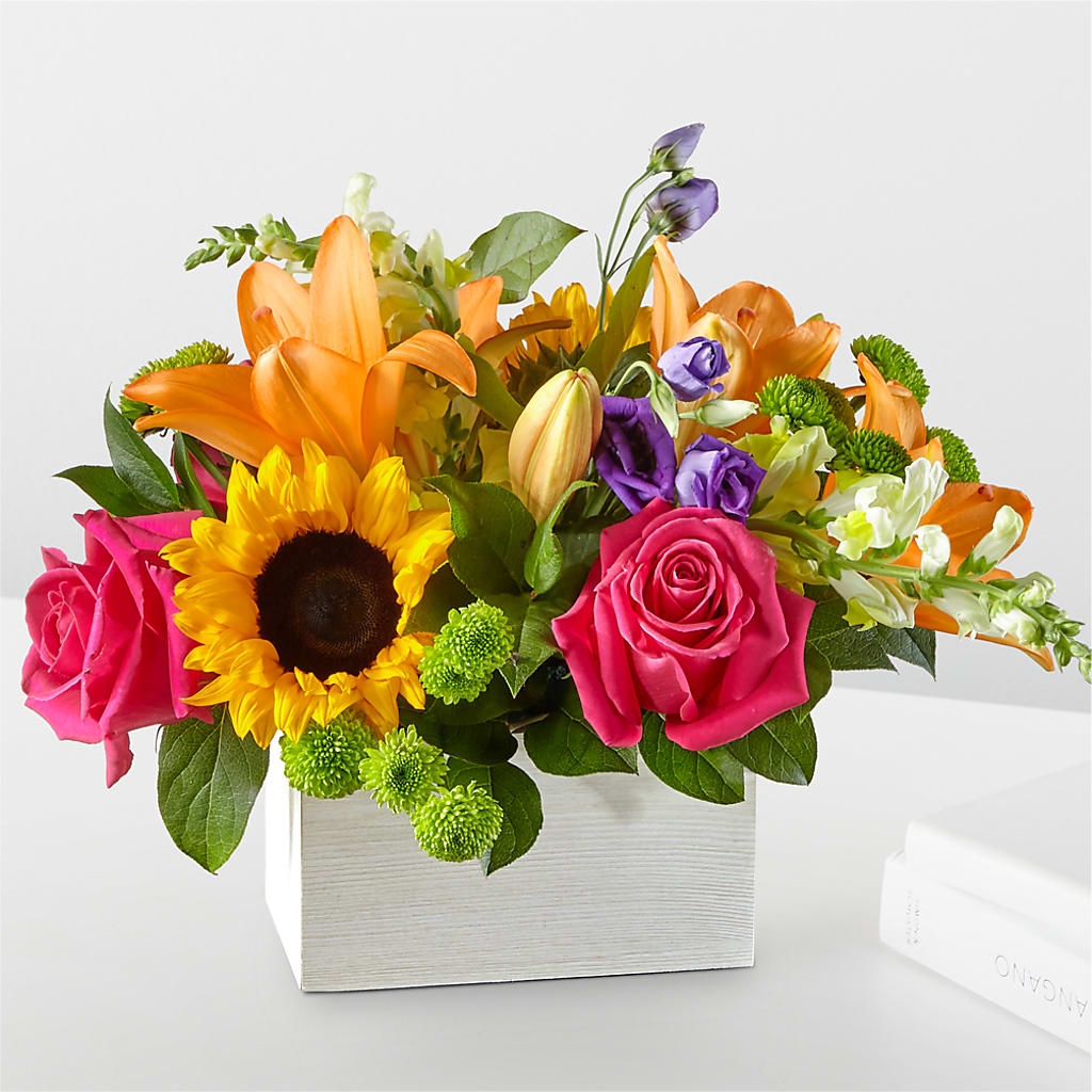 Best Day Box Bouquet – Tinys Flowers, Lansing IL