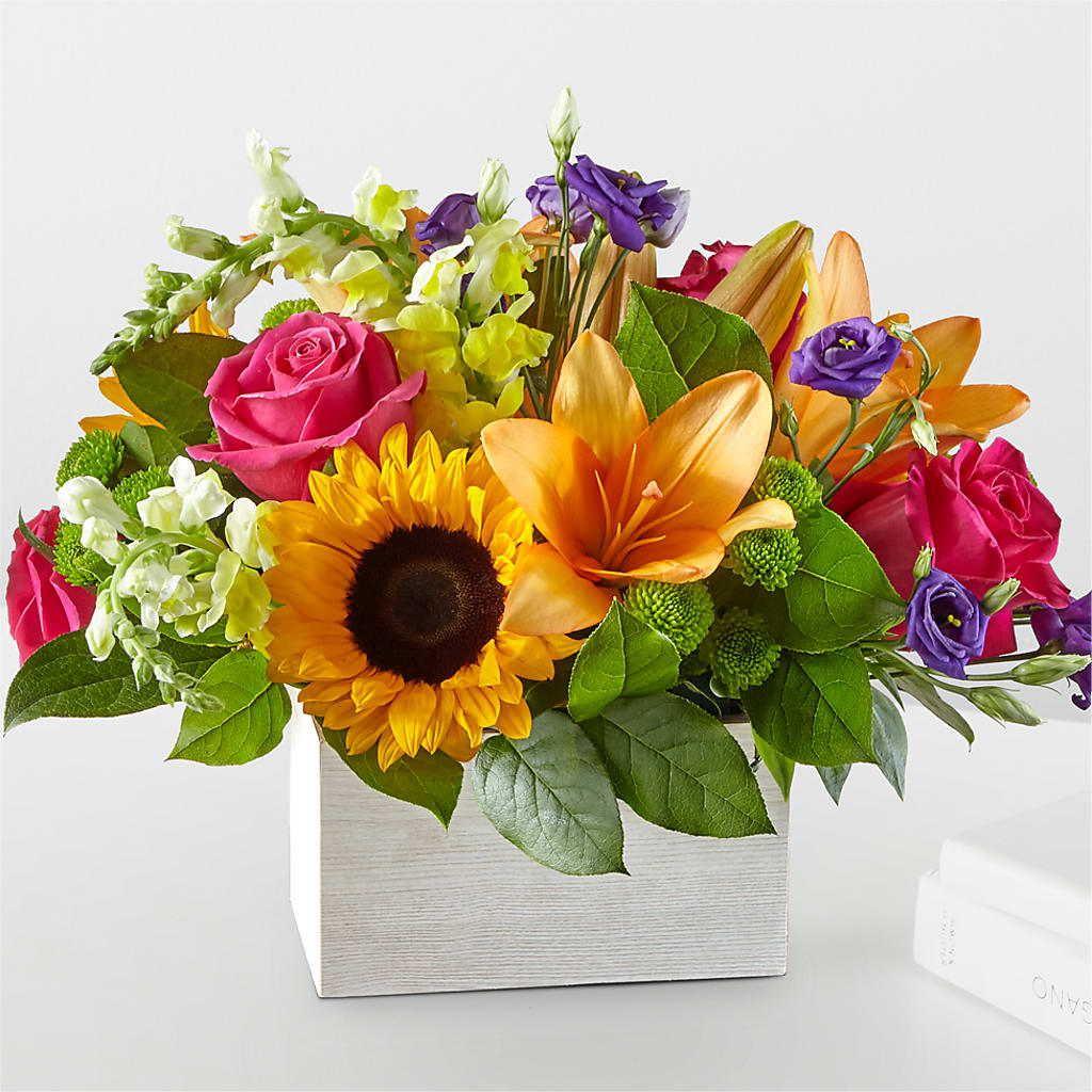 Best Day Box Bouquet – Tinys Flowers, Lansing IL