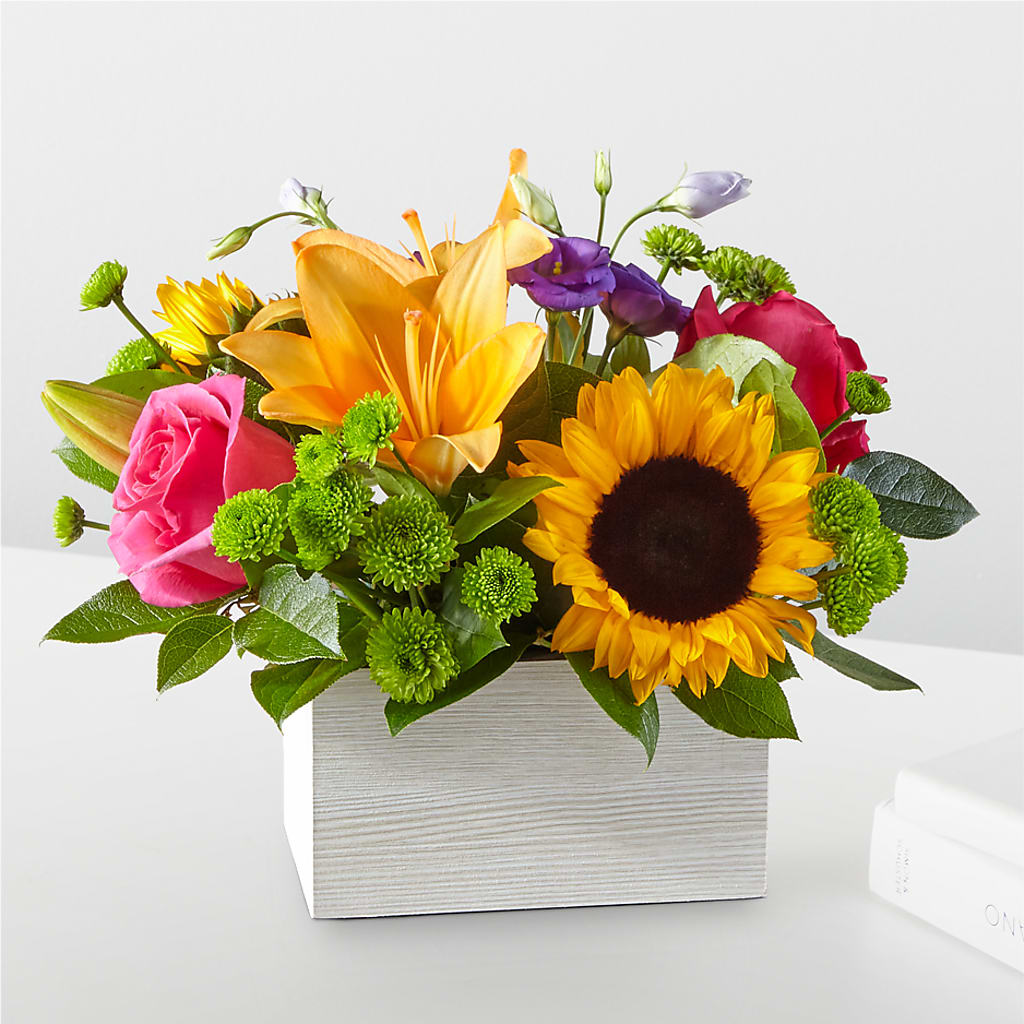 Best Day Box Bouquet – Tinys Flowers, Lansing IL