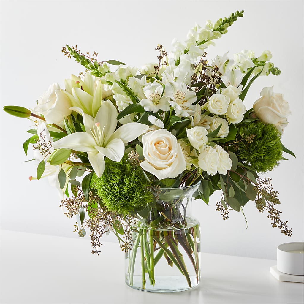 Fresh Linen Bouquet – Tinys Flowers, Lansing IL