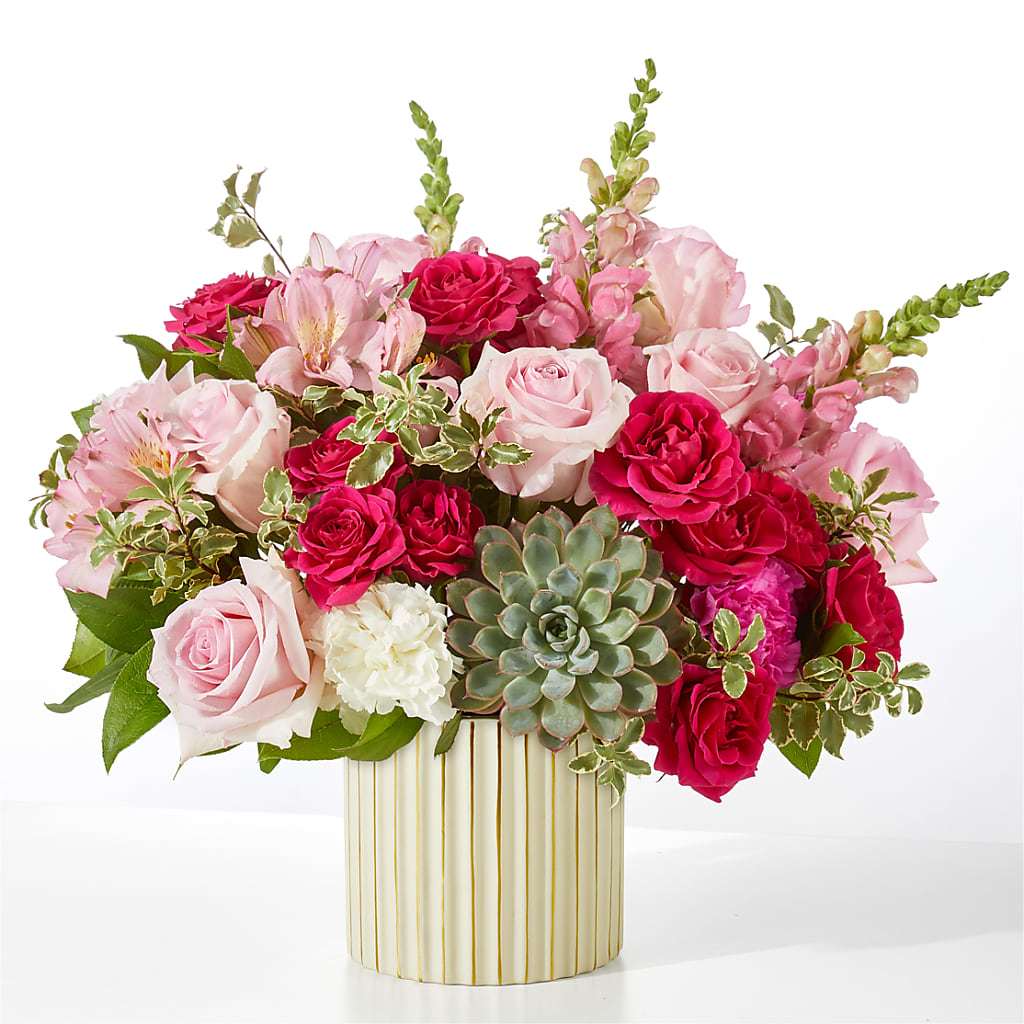 Magenta Musings Bouquet – Tinys Flowers, Lansing IL