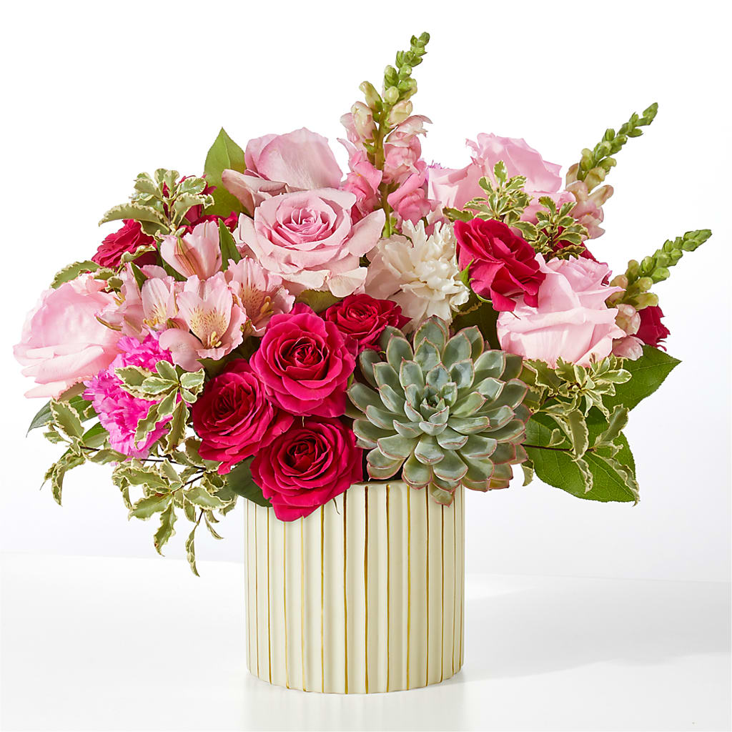 Magenta Musings Bouquet – Tinys Flowers, Lansing IL