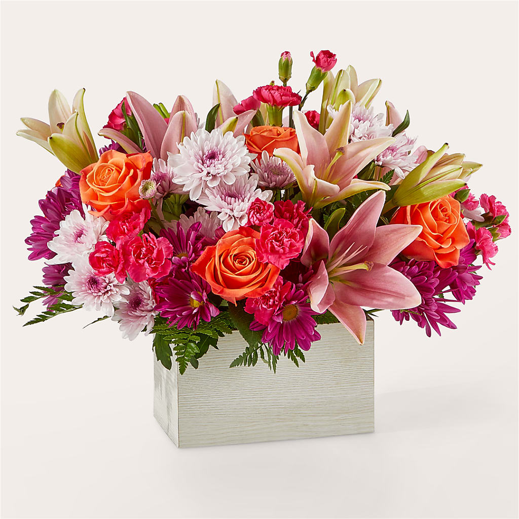 Light of My Life Box Bouquet – Tinys Flowers, Lansing IL