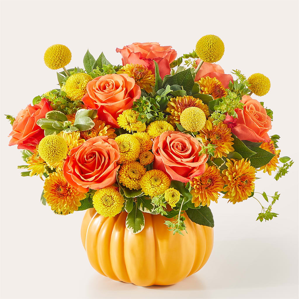 Gourdgeous Pumpkin – Tinys Flowers, Lansing IL