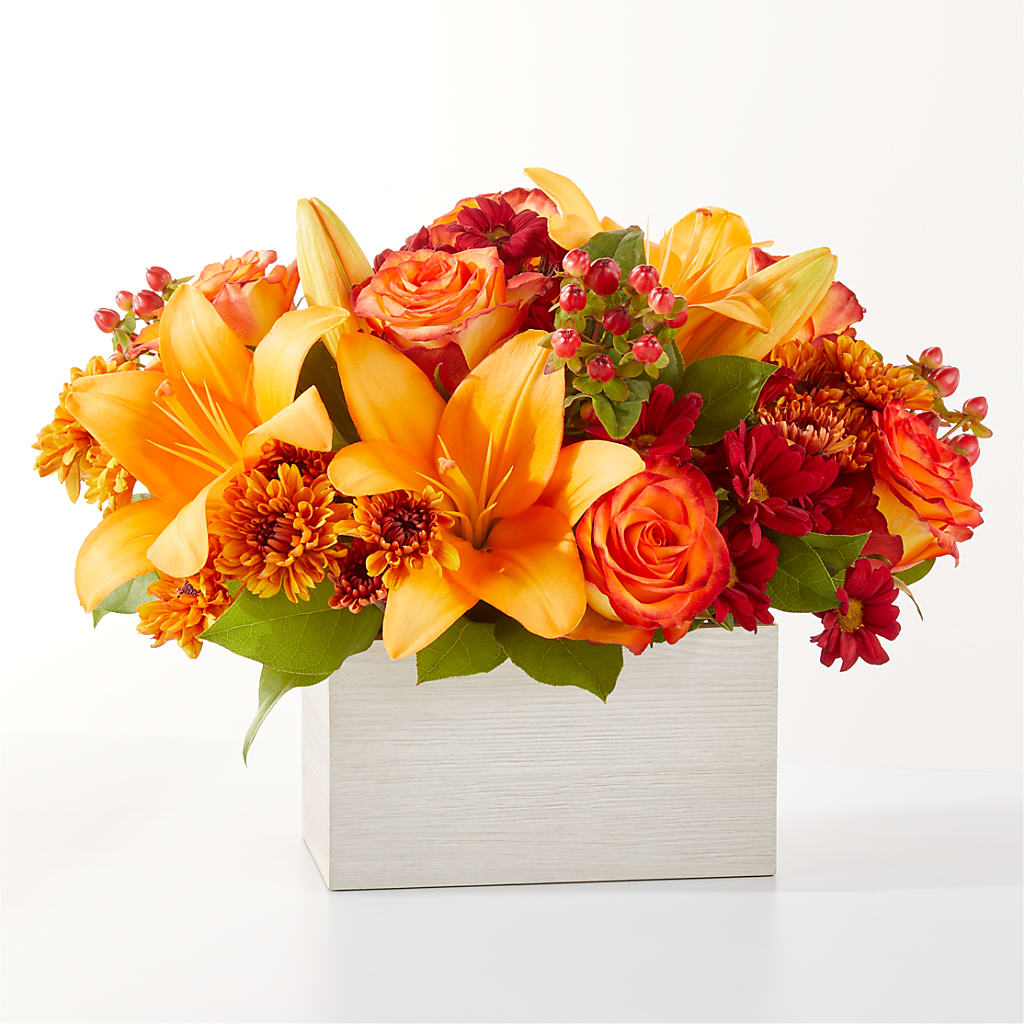 Backyard Bonfire Bouquet – Tinys Flowers, Lansing IL