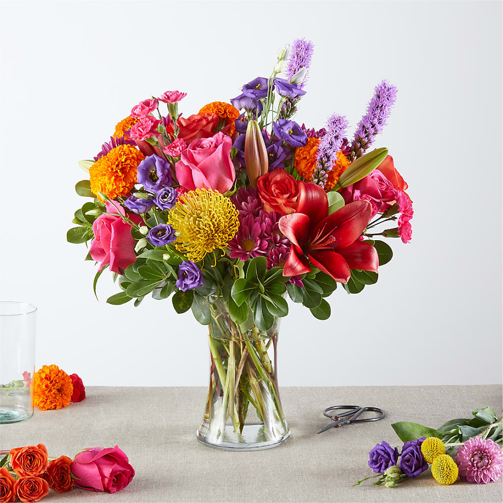 Feast of Color – A Florist Original – Tinys Flowers, Lansing IL