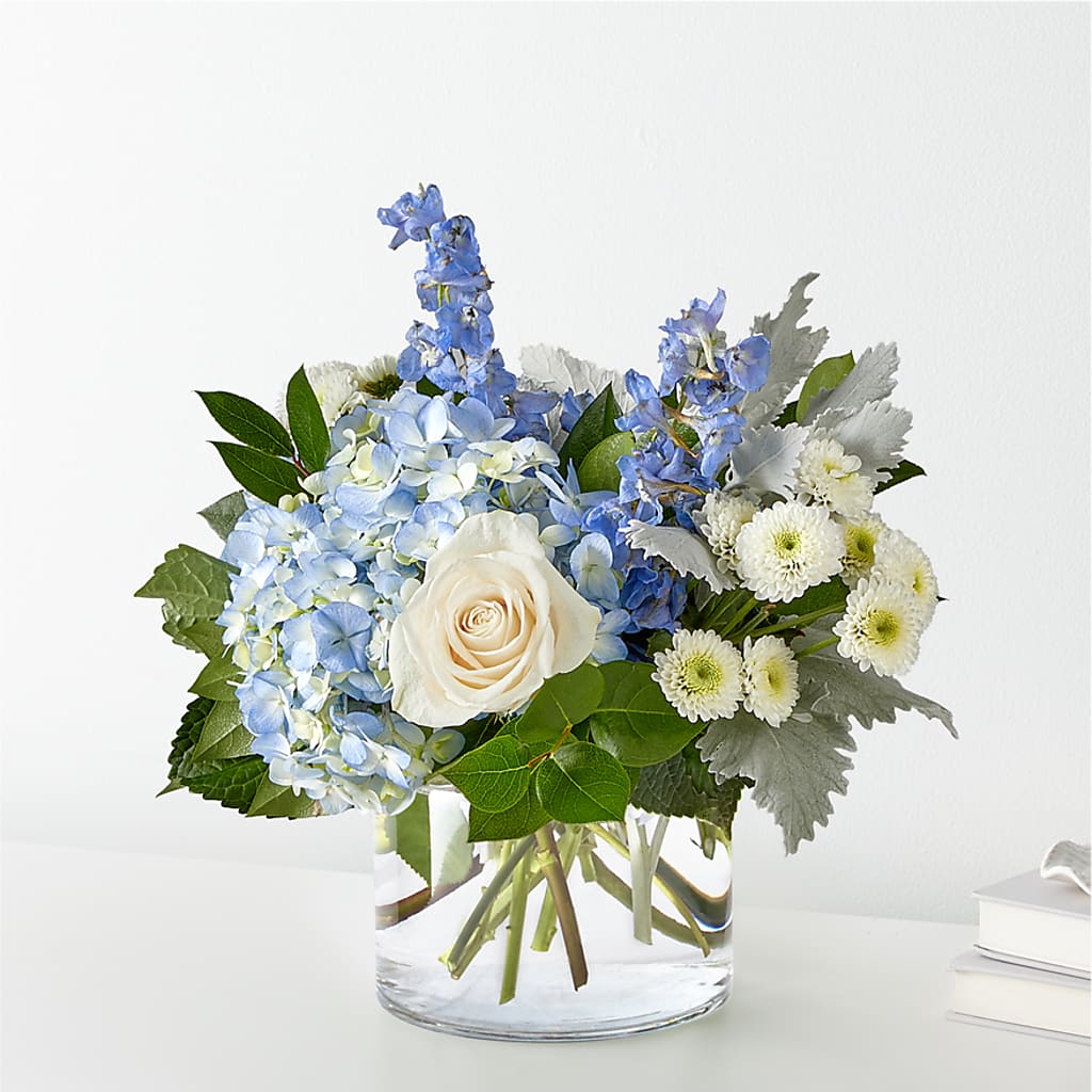 Clear Skies Bouquet – Tinys Flowers, Lansing IL