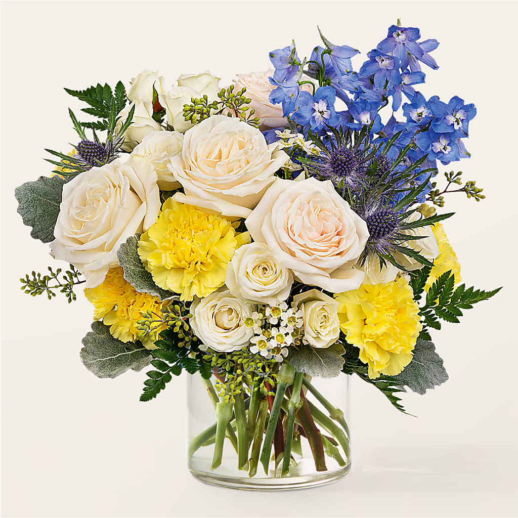 Lemon Sorbet Bouquet – Tinys Flowers, Lansing IL