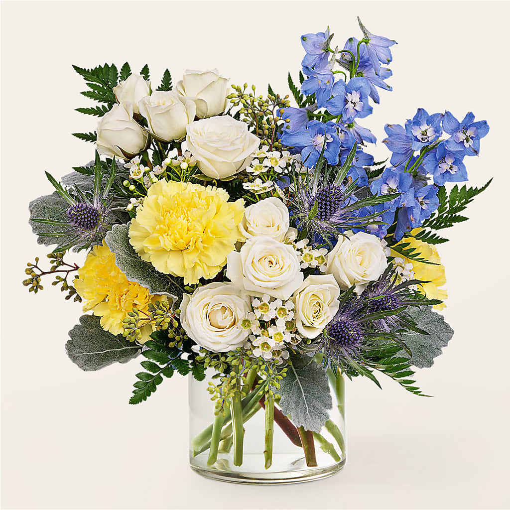 Lemon Sorbet Bouquet – Tinys Flowers, Lansing IL
