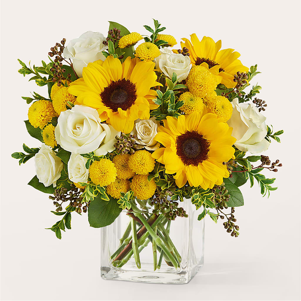 Luminous Morning Bouquet – Tinys Flowers, Lansing IL