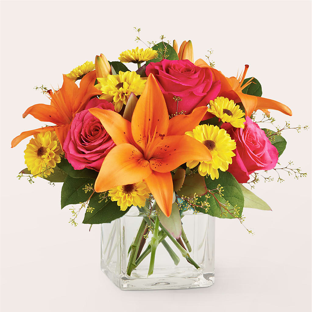 Neon Lights Bouquet – Tinys Flowers, Lansing IL