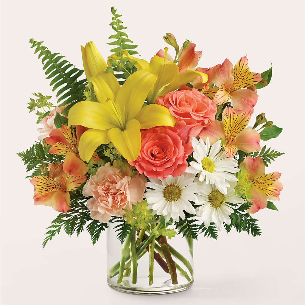 Sunset Strip Bouquet – Tinys Flowers, Lansing IL