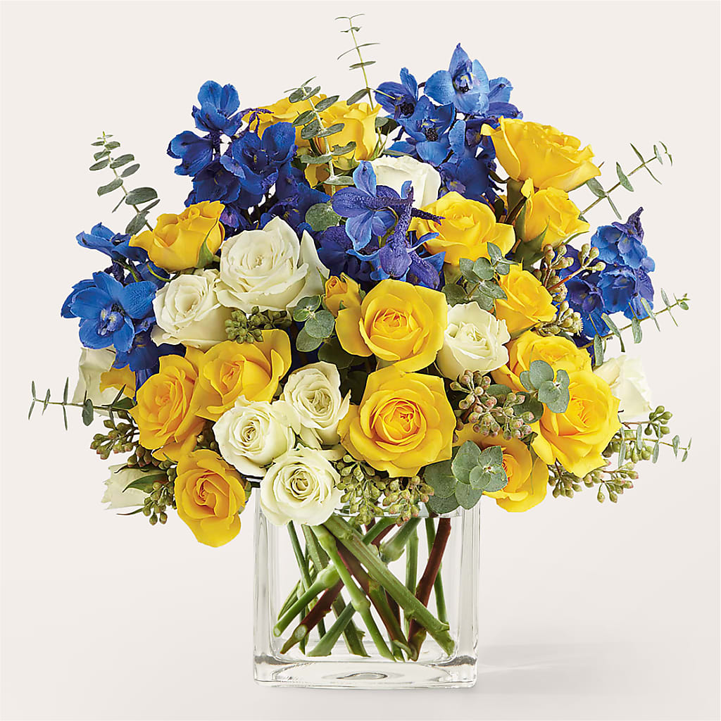 Sparkling Citrine Bouquet – Tinys Flowers, Lansing IL
