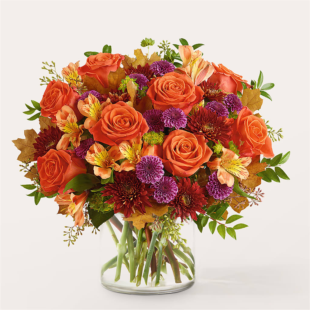 Orange You Glad Bouquet – Tinys Flowers, Lansing IL