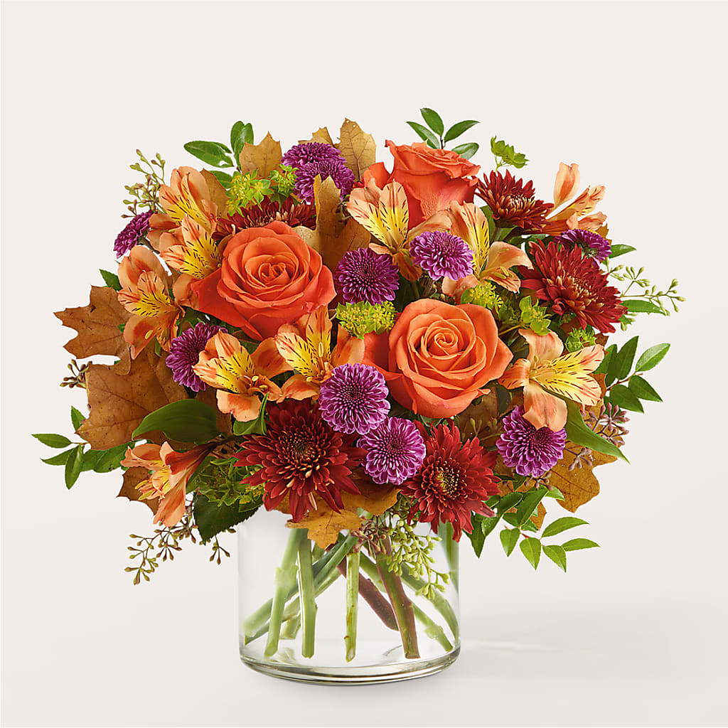 Orange You Glad Bouquet – Tinys Flowers, Lansing IL