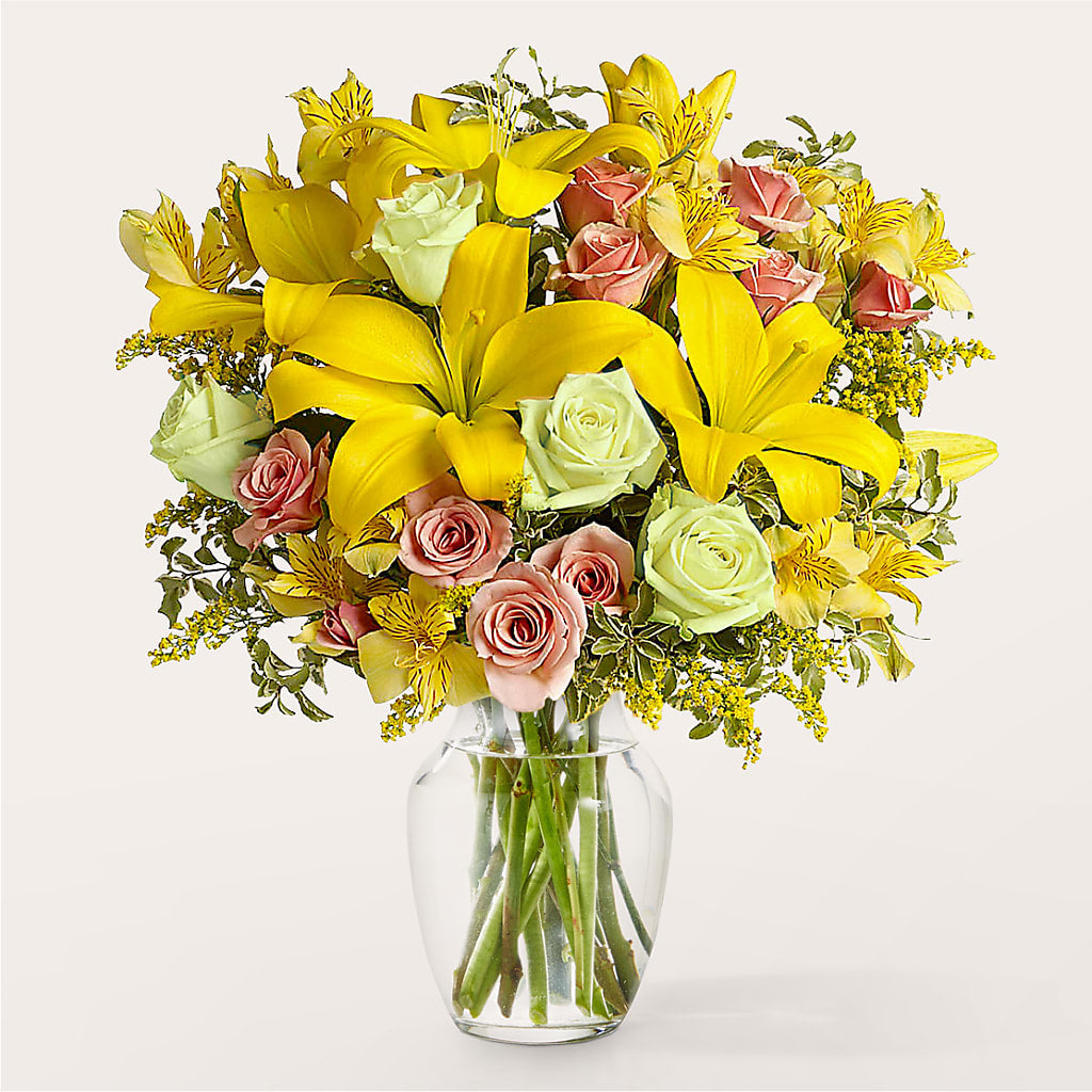 Sunburst Bouquet – Tinys Flowers, Lansing IL