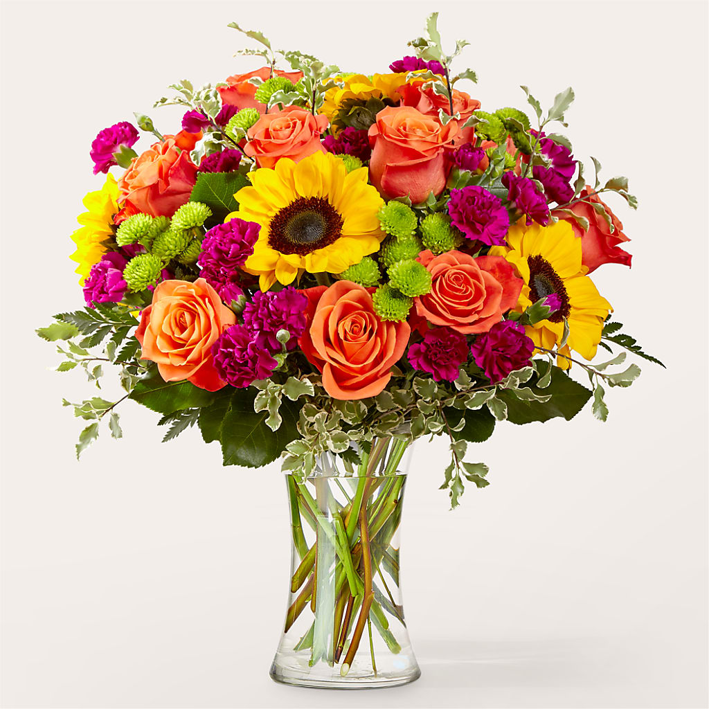 Warmth & Light Bouquet – Tinys Flowers, Lansing IL