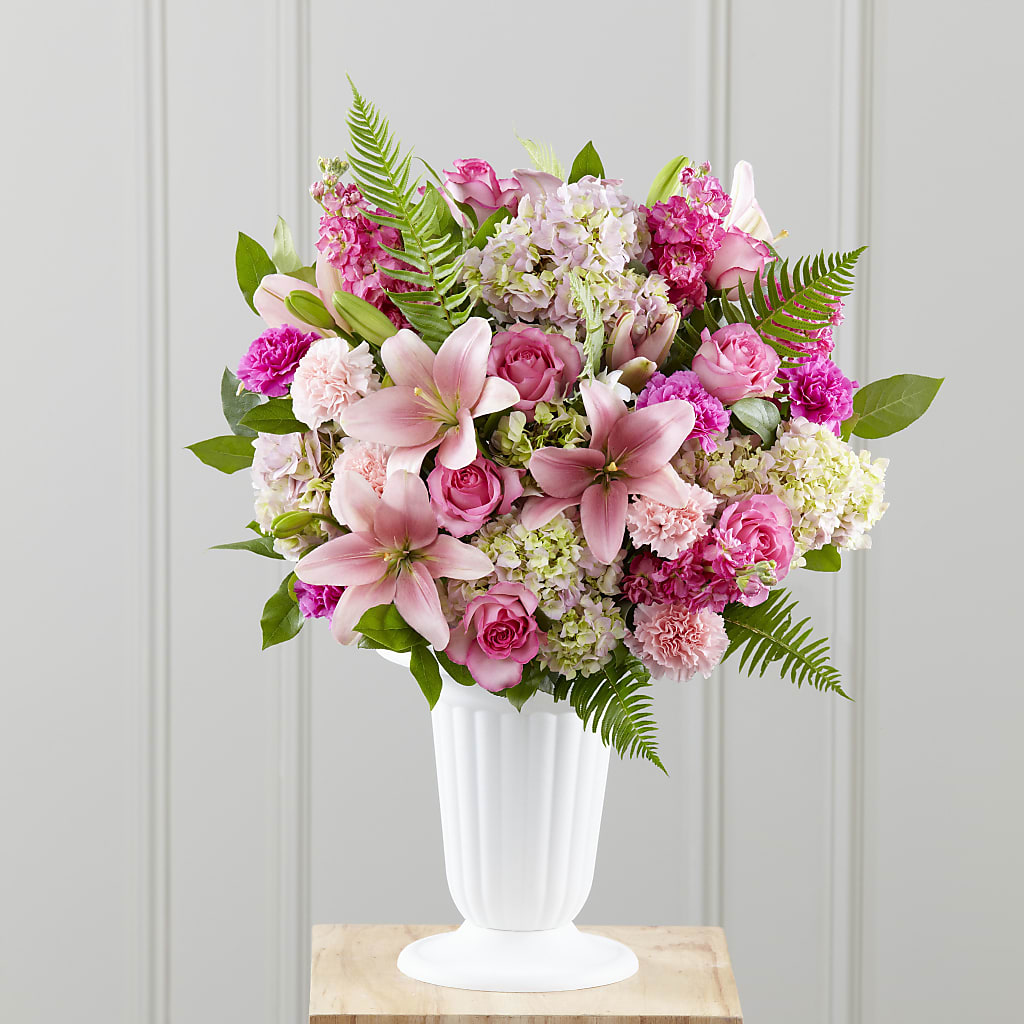 Never-Ending Love Arrangement – Tinys Flowers, Lansing IL