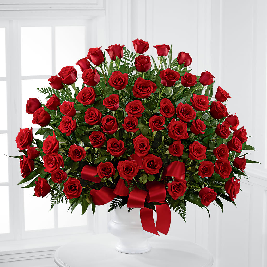 Blessed with Love Arrangement – Tinys Flowers, Lansing IL
