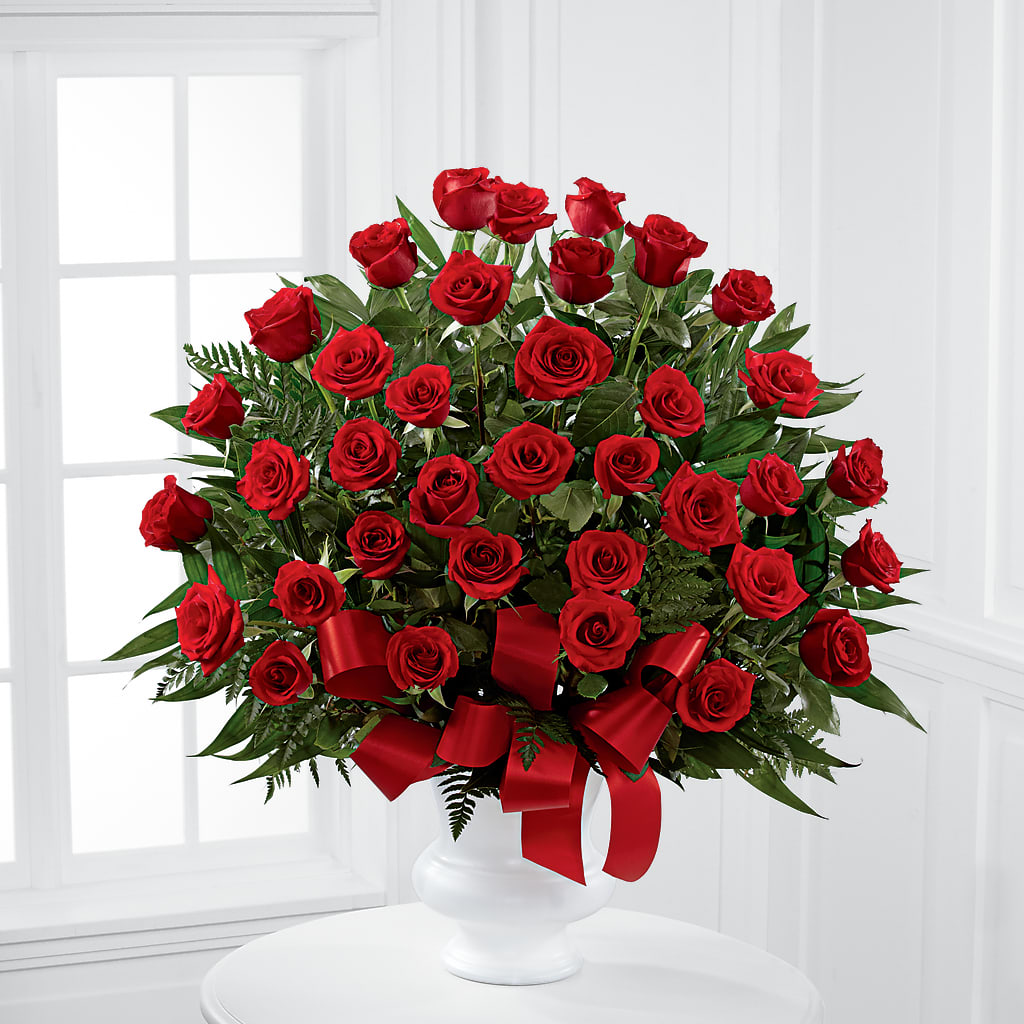 Blessed with Love Arrangement – Tinys Flowers, Lansing IL
