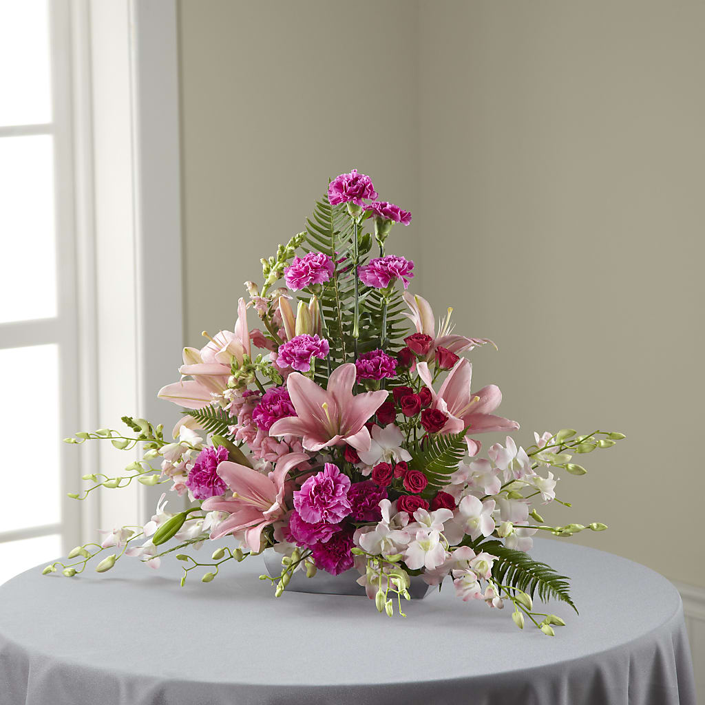 Uplifting Moments Arrangement – Tinys Flowers, Lansing IL