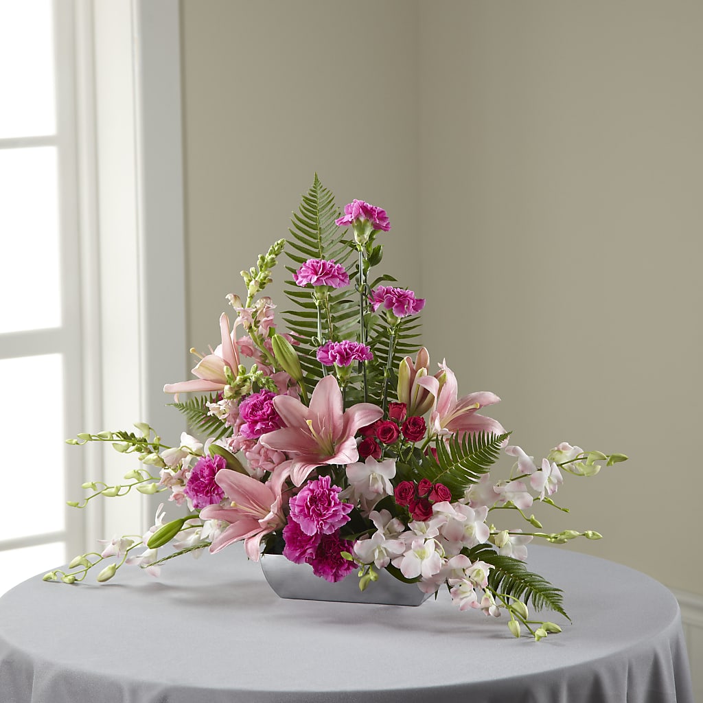 Uplifting Moments Arrangement – Tinys Flowers, Lansing IL