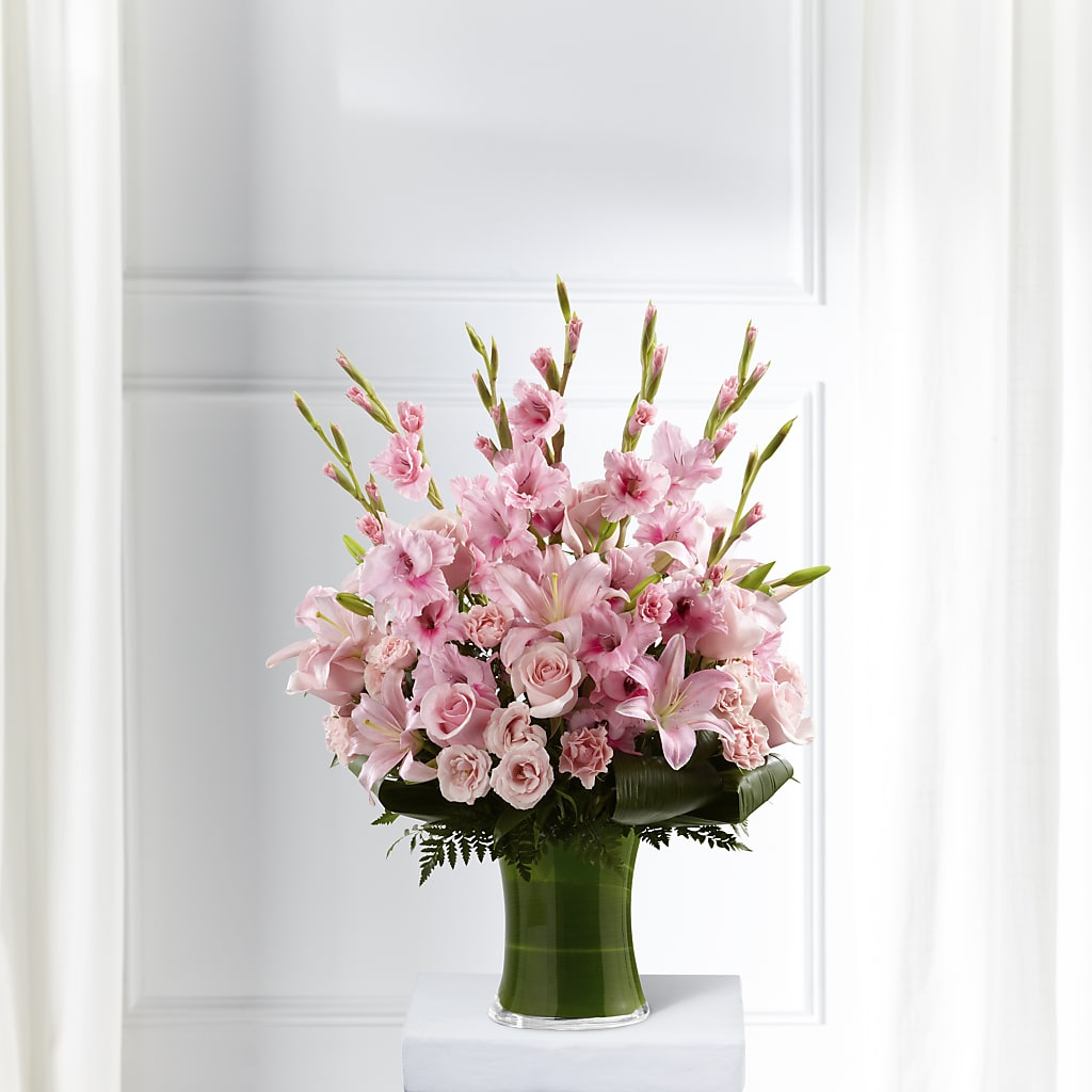 Lovely Tribute Bouquet – Tinys Flowers, Lansing IL