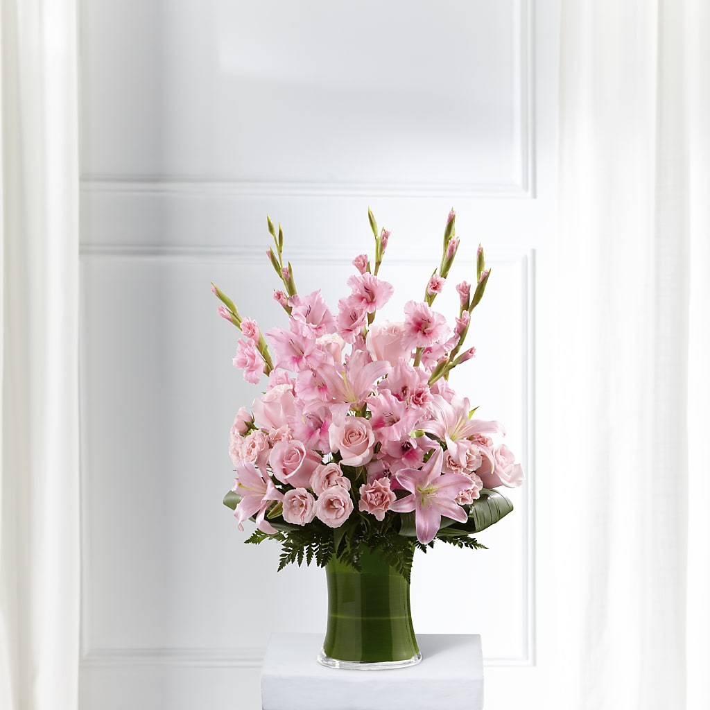 Lovely Tribute Bouquet – Tinys Flowers, Lansing IL