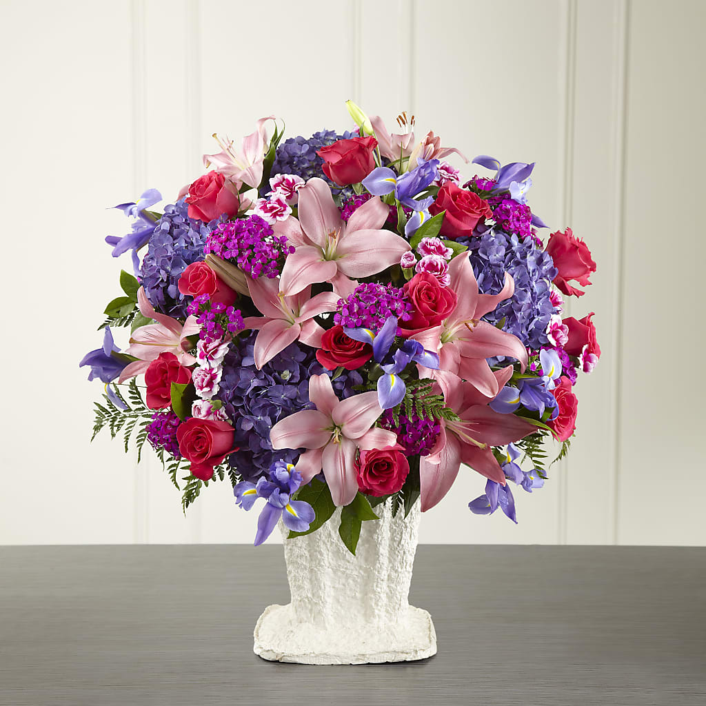 We Fondly Remember Arrangement – Tinys Flowers, Lansing IL