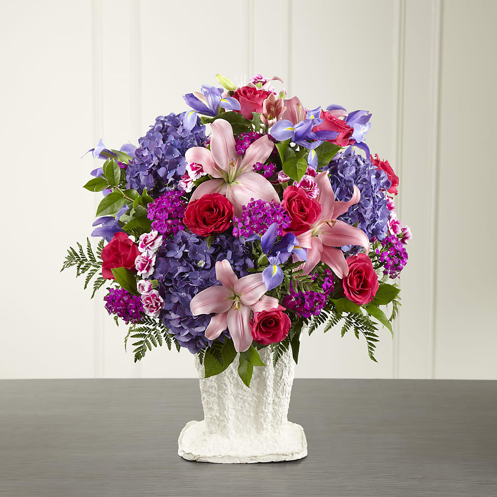 We Fondly Remember Arrangement – Tinys Flowers, Lansing IL