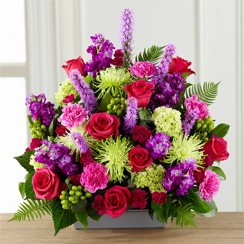 Warm Embrace Arrangement – Tinys Flowers, Lansing IL