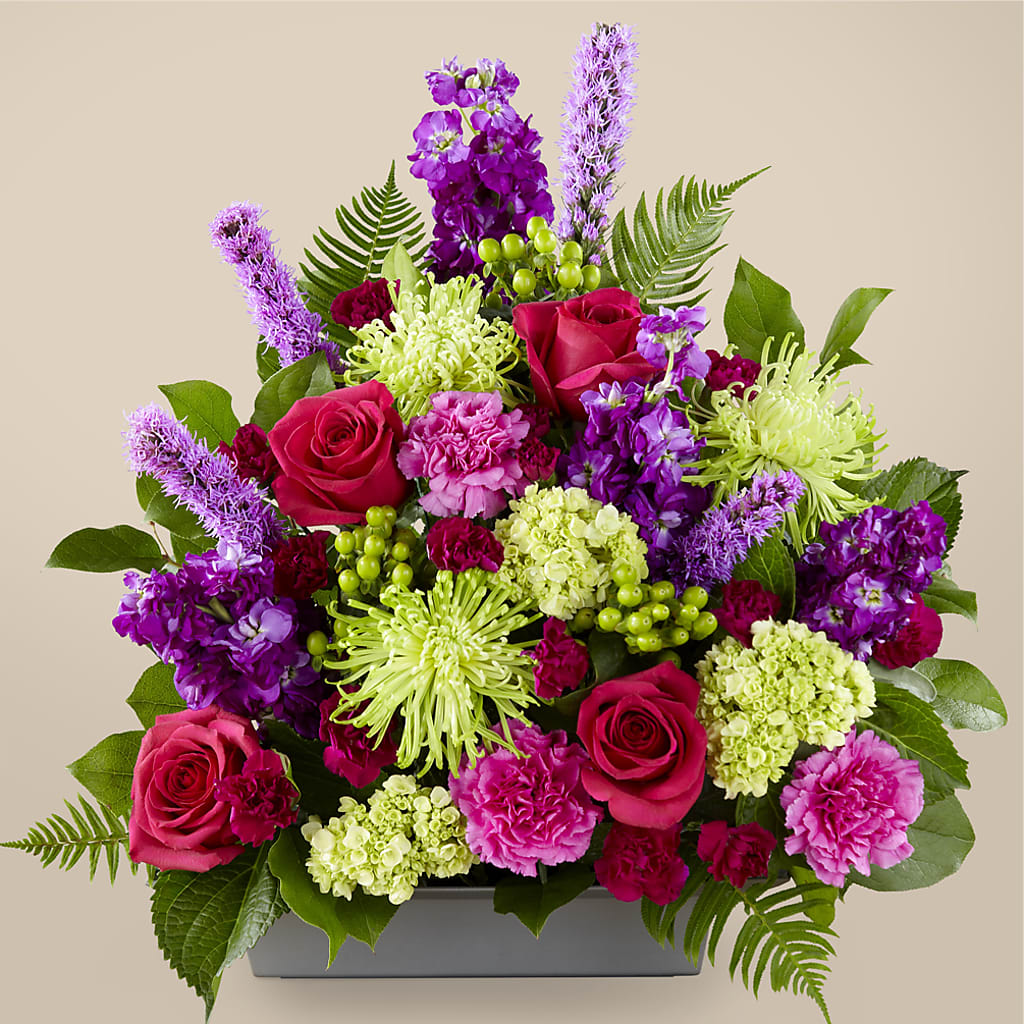 Warm Embrace Arrangement – Tinys Flowers, Lansing IL