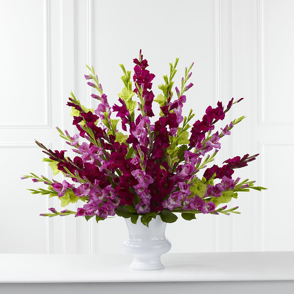 Solemn Offering Arrangement – Tinys Flowers, Lansing IL