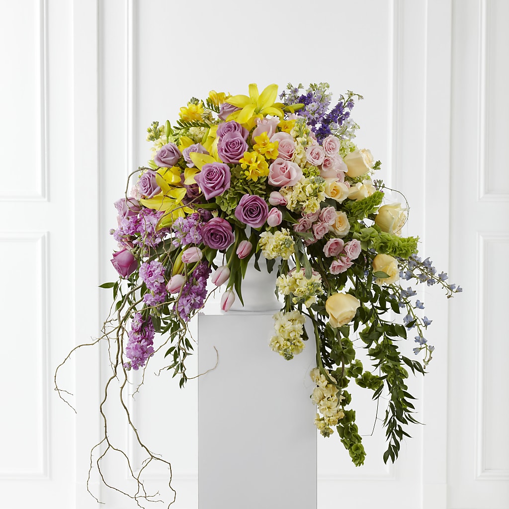 Display of Affection Arrangement – Tinys Flowers, Lansing IL