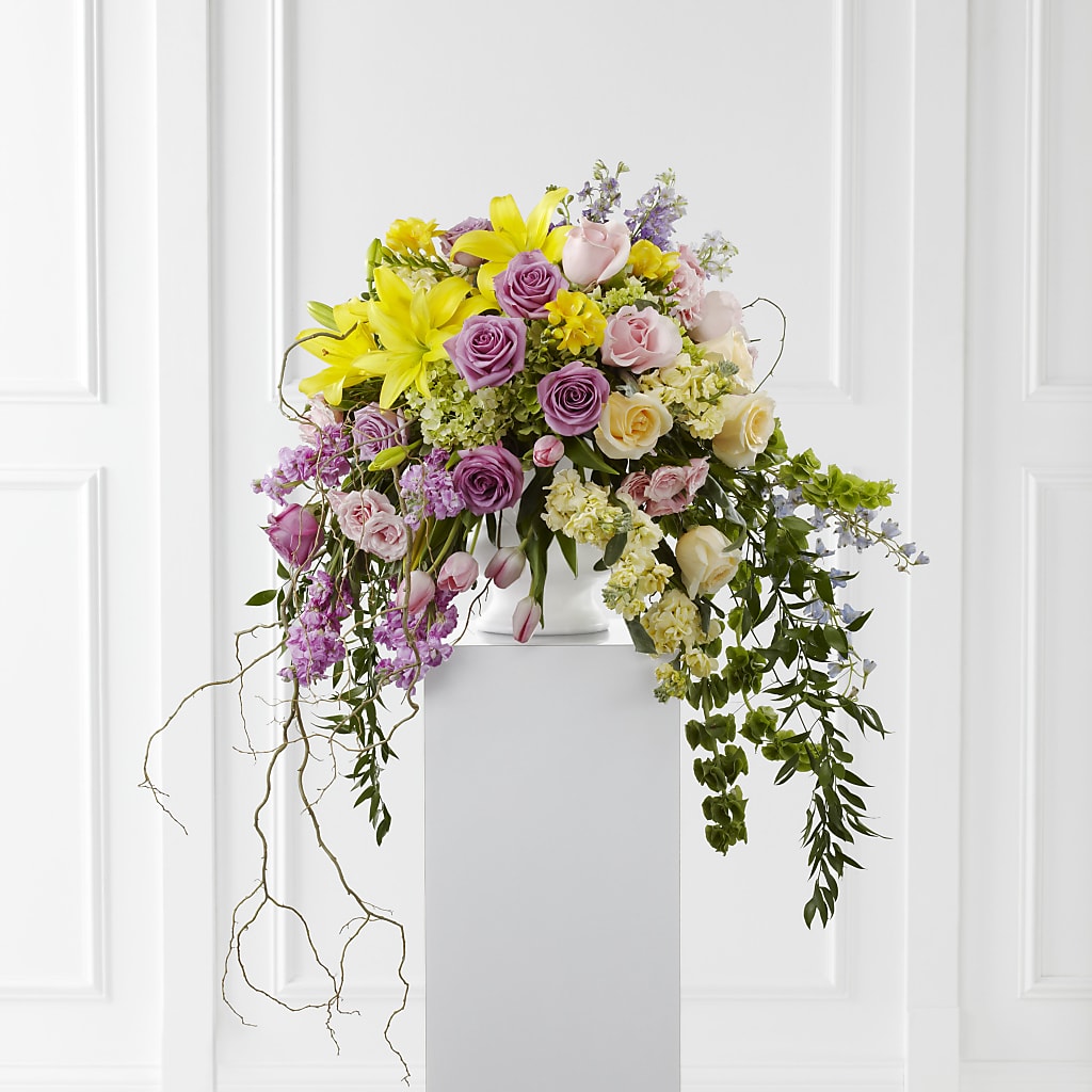 Display of Affection Arrangement – Tinys Flowers, Lansing IL