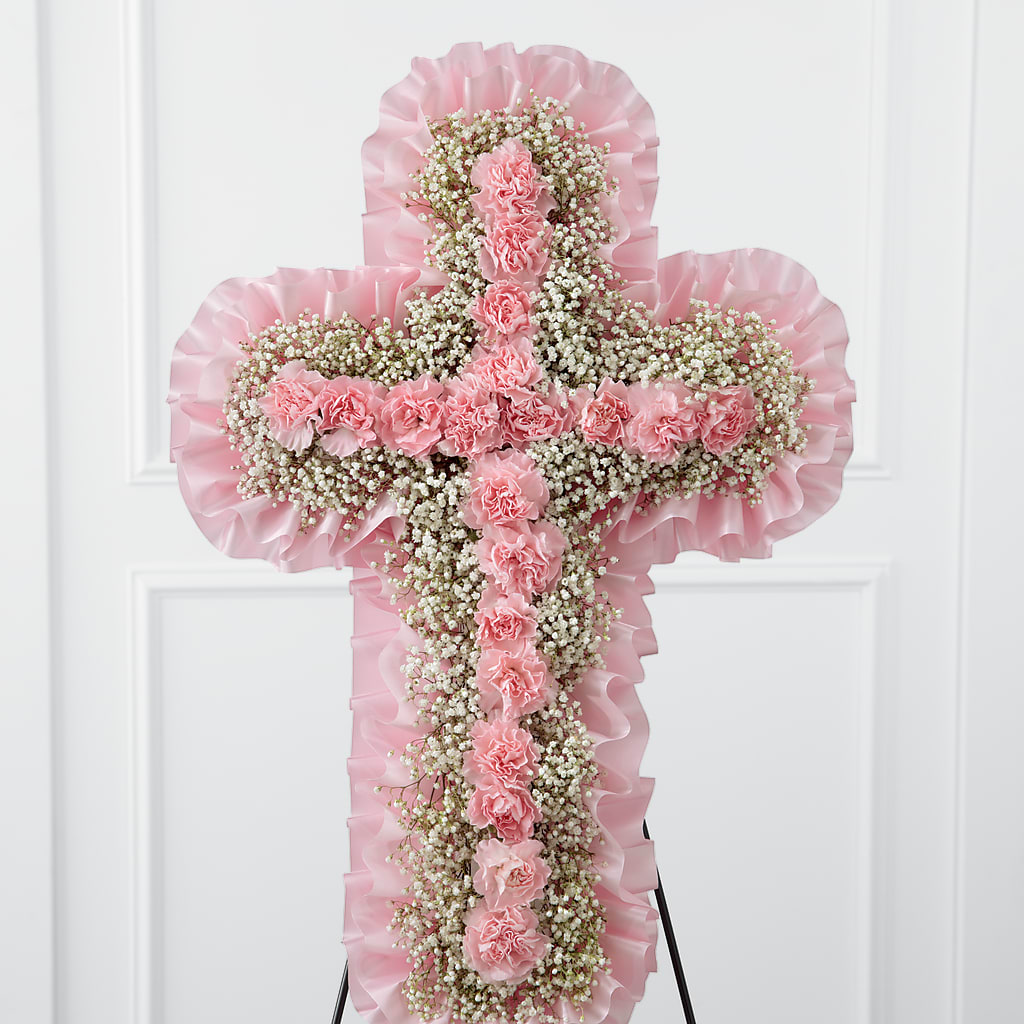 Angel's Cross Easel – Tinys Flowers, Lansing IL