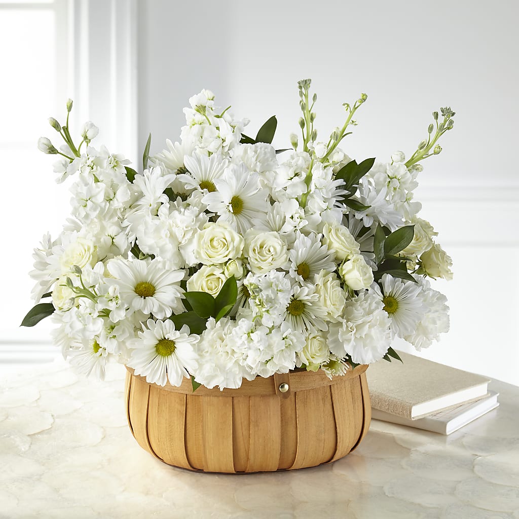 Graceful Garden Basket – Tinys Flowers, Lansing IL