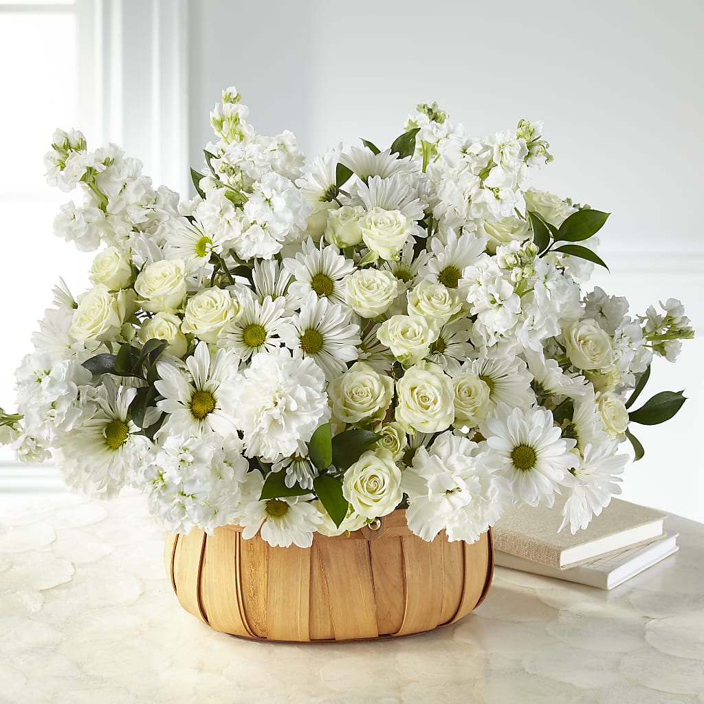 Graceful Garden Basket – Tinys Flowers, Lansing IL
