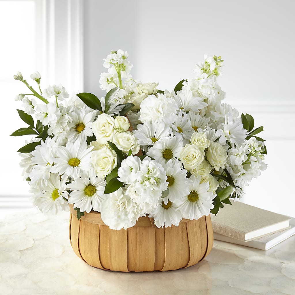 Graceful Garden Basket – Tinys Flowers, Lansing IL