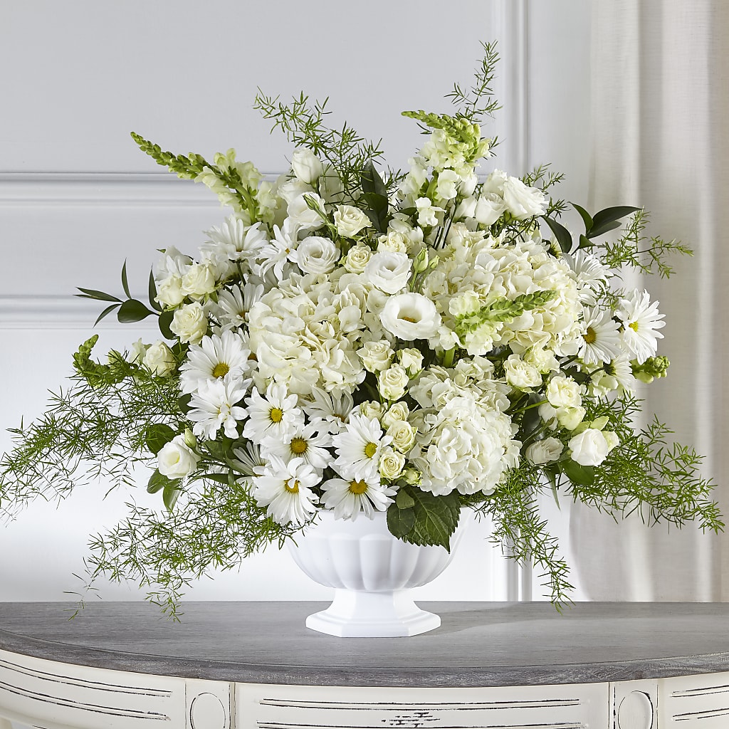 Love & Compassion Arrangement – Tinys Flowers, Lansing IL