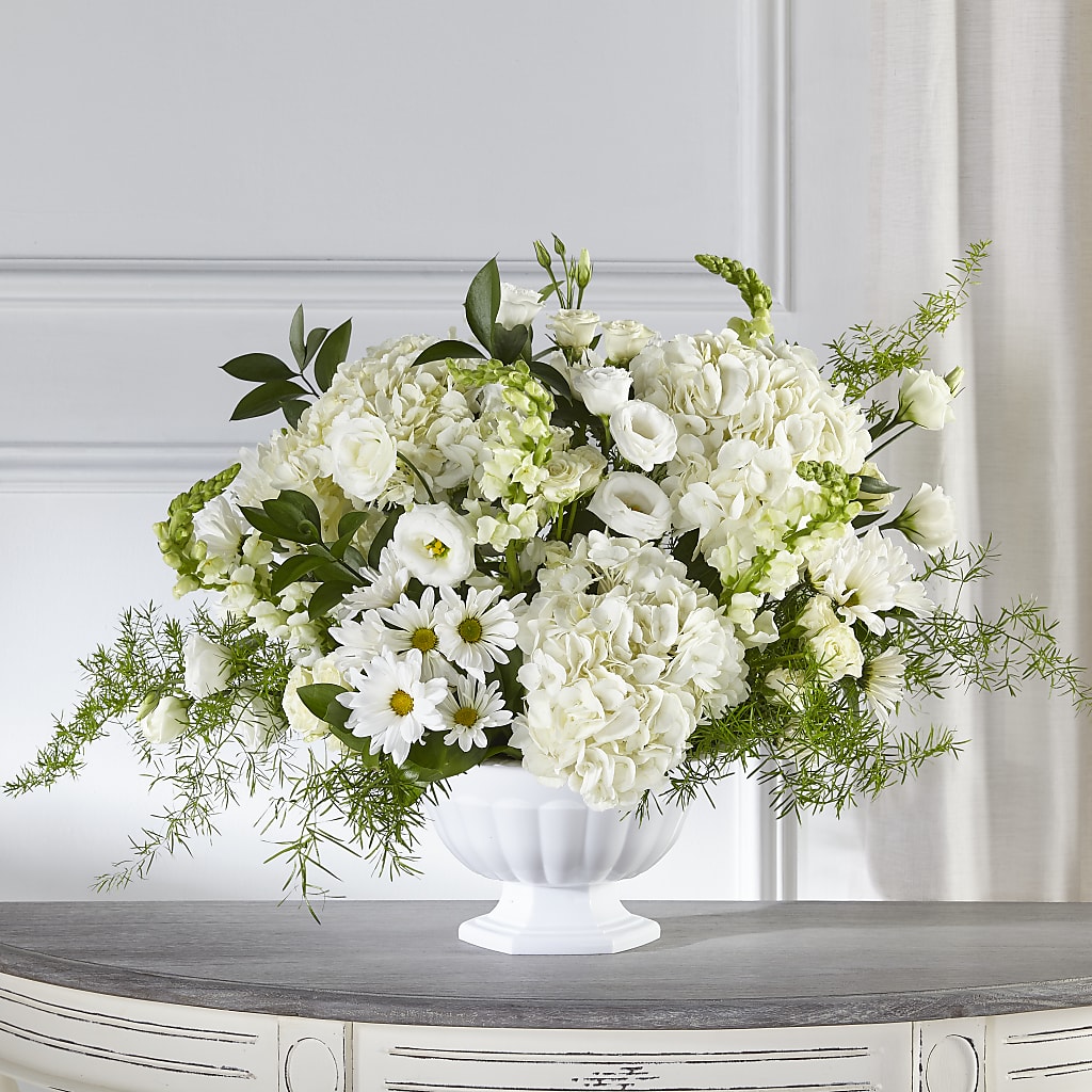 Love & Compassion Arrangement – Tinys Flowers, Lansing IL