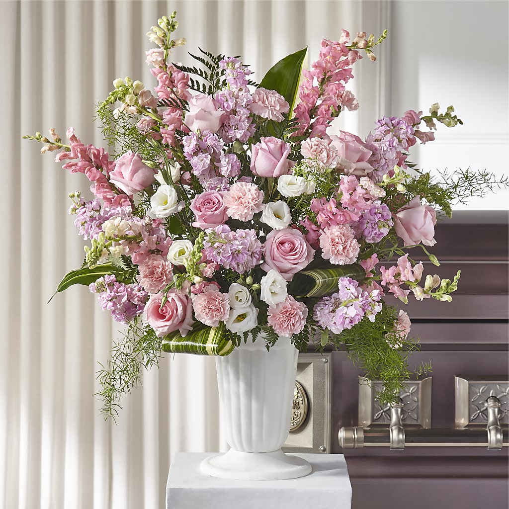 Divine Comfort Arrangement – Tinys Flowers, Lansing IL