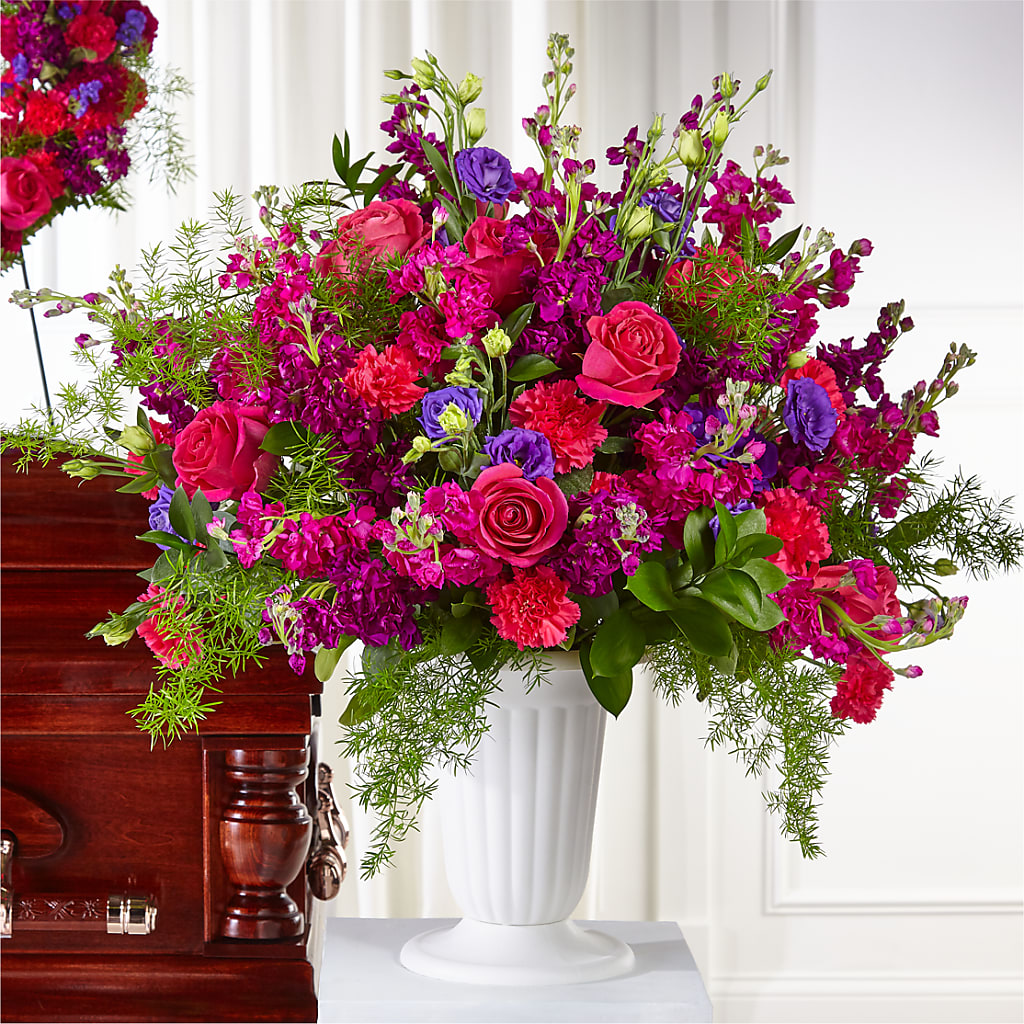 Eternal Day Arrangement – Tinys Flowers, Lansing IL